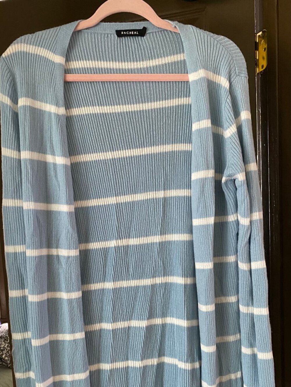 Racheal long striped sweater